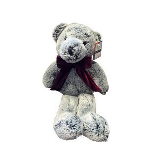 TC Dawson By Fiesta Fogarty Bear Plush Stuffed Animal 1995 Gray